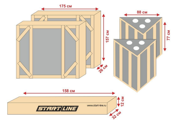 Теннисный стол Start Line City Power Outdoor Теннисный стол Start Line City Power Outdoor