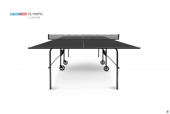 Теннисный стол Start Line Olympic с сеткой Black