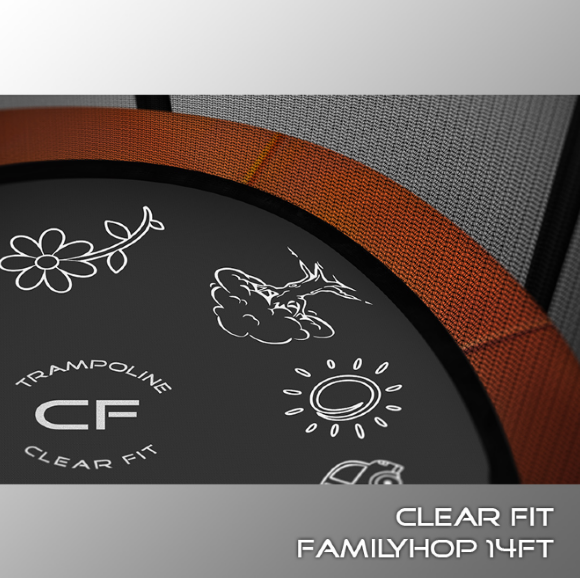 Батут Clear Fit FamilyHop 14Ft Батут Clear Fit FamilyHop 14Ft